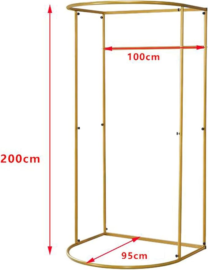 Clothing Store Fitting Room with Shading Curtain, Portable Temporary Mobile Privacy Protection Dressing Room, Foldable Mall Simple Changing Room and Temporary Mobile Room,200x100x95cm (Grey)