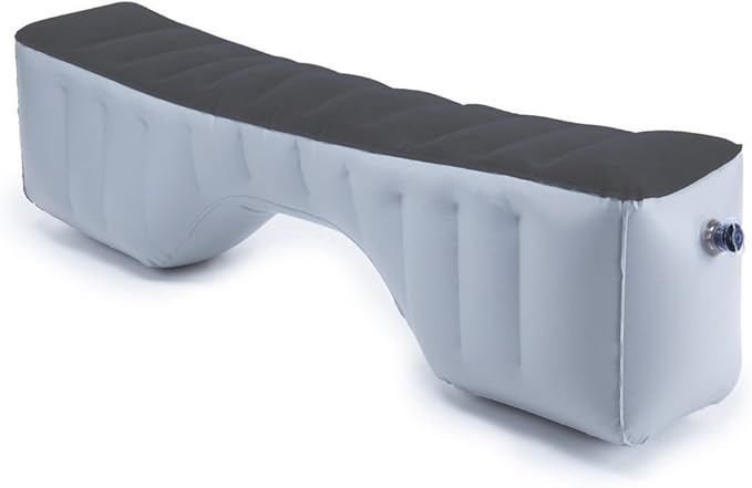 FMS Car Travel Inflatable Mattress Back Seat Gap Pad Mattress Air Bed Cushion Camping Air Couch (Gray)
