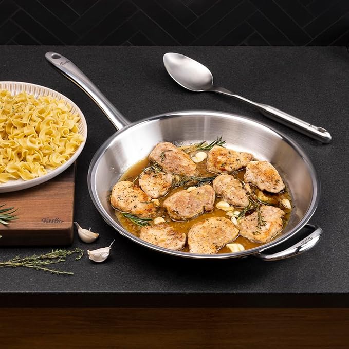 Fissler M5 Pro-Ply 5-ply Stainless Steel Frying Pan, 12.6 Inch