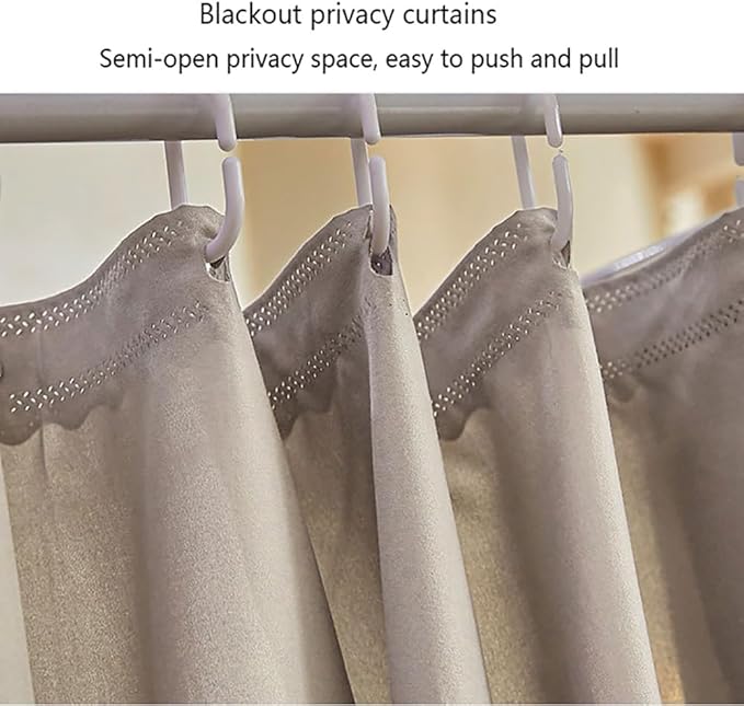 Mosquito Net for Bed 2024 Summer Blackout Dustproof Household Bed Curtain, Portable Encrypted Anti-fall Bed Canopy, Ideal for Bedroom Decorative(Yellow,59.1x78.7in)