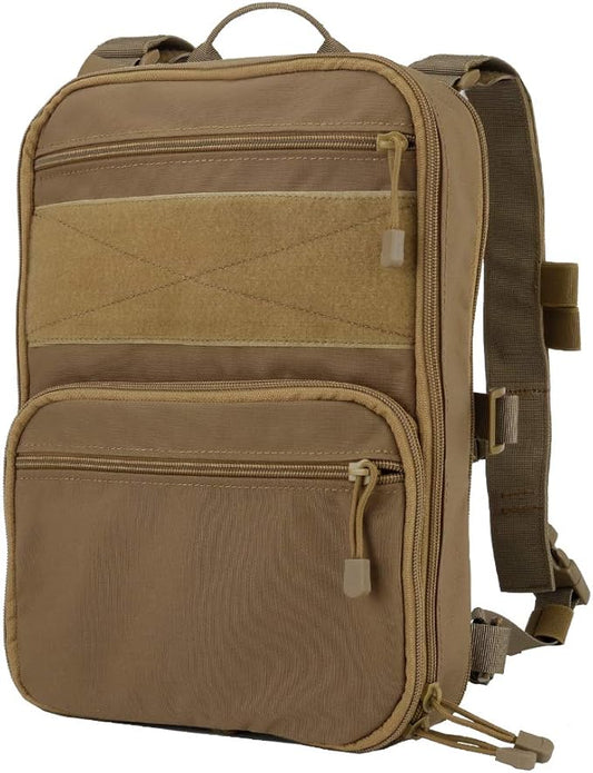Flatpack, Tactical Backpack, Military MOLLE backpacks for Men Outdoor Hunting Camping Airsoft - Expandable