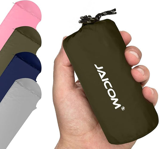 Ultralight Sleeping Bag Liner - 5.3 oz Washable Adult Sleep Sack & Travel Sheets, Self Tan Sleep Sack with Two-Way-Zipper, for Backpacking, Hotel, Camping, Travel