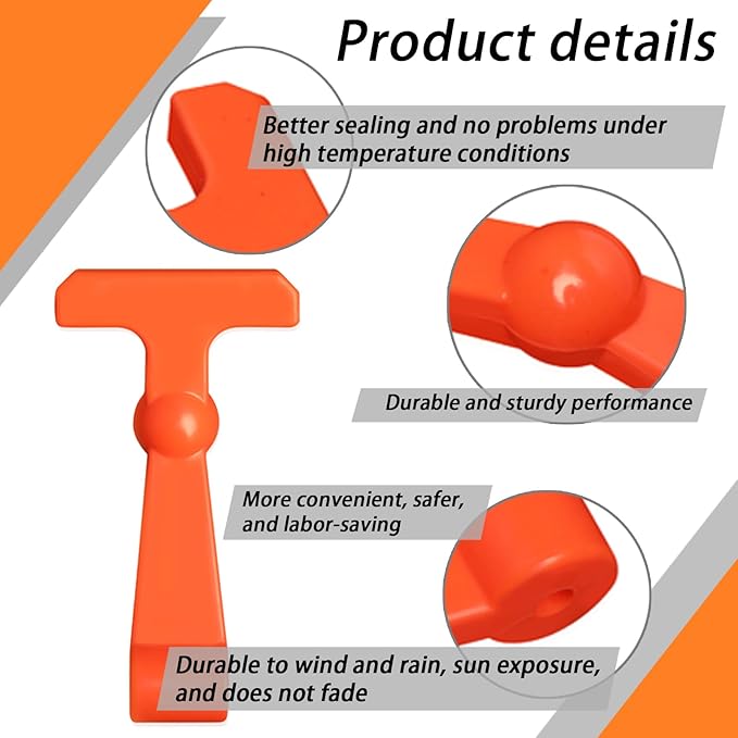 4 Pack Heavy Duty Cooler Latches Compatible with YETI RTIC Coolers
