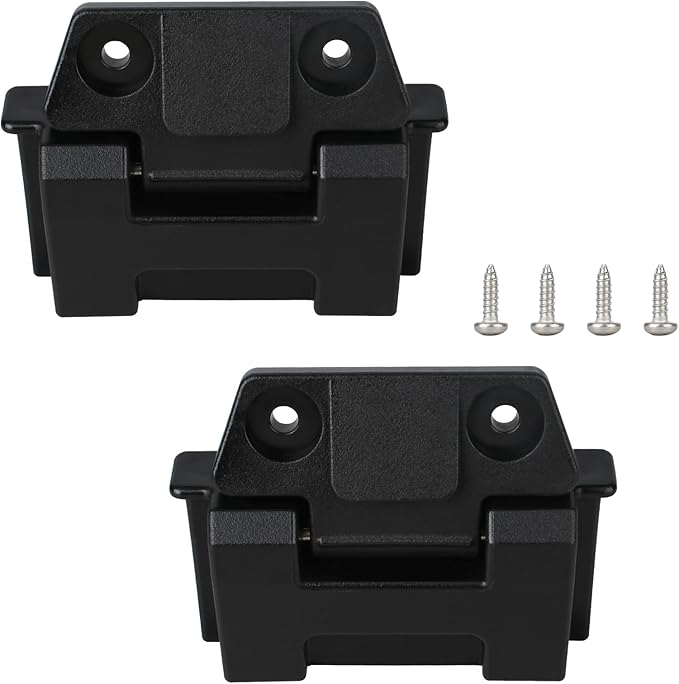 Cooler Hinges for Igloo 25, 52, 72 Qt BMX Coolers - Plastic Hinges Compatible with Igloo Style Ice Chests,Flexible Igloo Camping Cooler Accessories (Set of 2)
