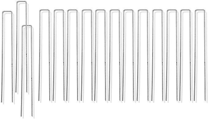 Ashman Galvanized Sod Staples 12 Inch (200 - Extra Heavy Duty)