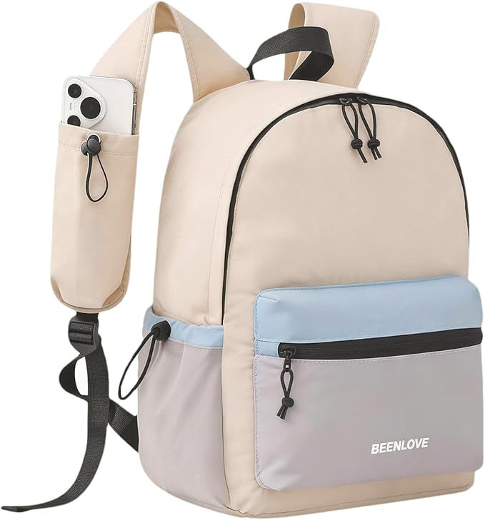 Hiking Backpack for Women Men 16L,Lightweight Foldable Backpack,Packable Hiking Daypack for Travel Camping Outdoor,Beige