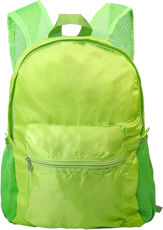25L Backpack Packable Foldable Ultra Lightweight Water Resistant Durable Camping Travel Hiking Daypack for Men Women (Green)
