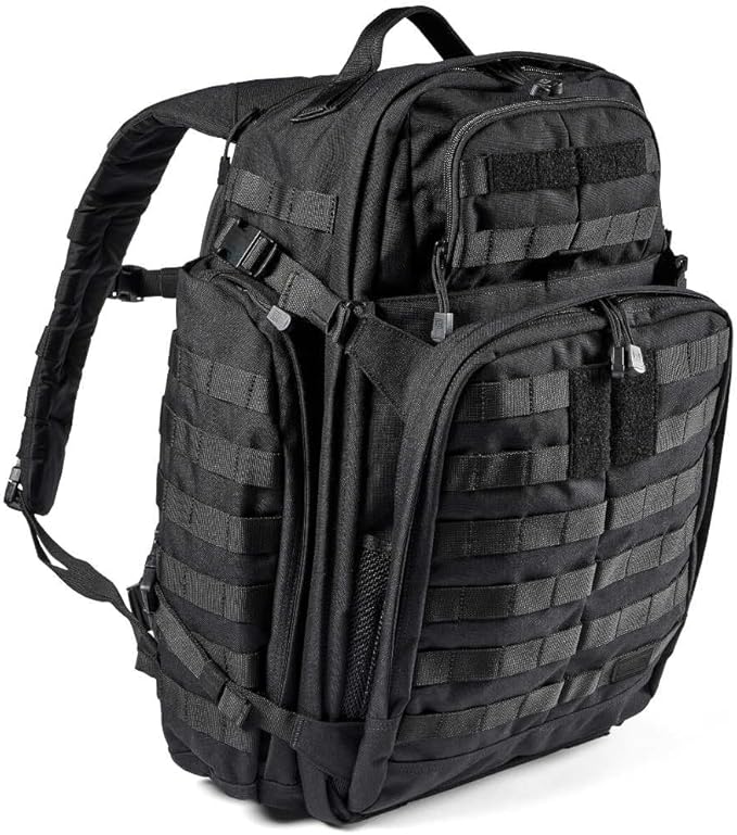 5.11 Tactical Backpack, RUSH 72 2.0 Military Survival Molle Back Pack with Laptop Compartment, Large, 55L, Style 56565ABR