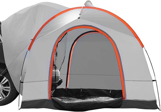 VEVOR SUV and Pickup Truck Camping Tents, Waterproof Double Layer Design with Carry Bag, Accommodates 2-9 Persons for Outdoor Activities