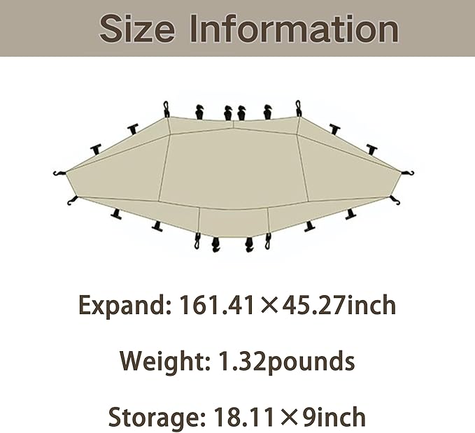 Naturehike Quarter/Hexagonal Camping Tent Canopy Sun Shade, Outdoor for Camping,Fishing,Picnics, Available with Ground Cloth,Door Curtains (Connector, Hex and Medium)