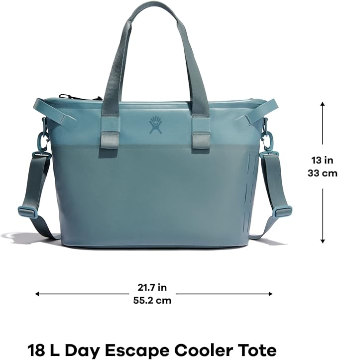 Hydro Flask 18 L Day Escape Soft Cooler - Reusable Travel Bag Tote - Insulated