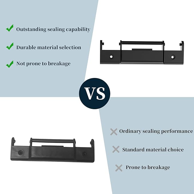 Cooler Hinge Replacement Snap-On Plastic Hinge, Compatible with Igloo TrailMate Coolers, Durable Replacement Parts for Broken or Worn Cooler Hinges