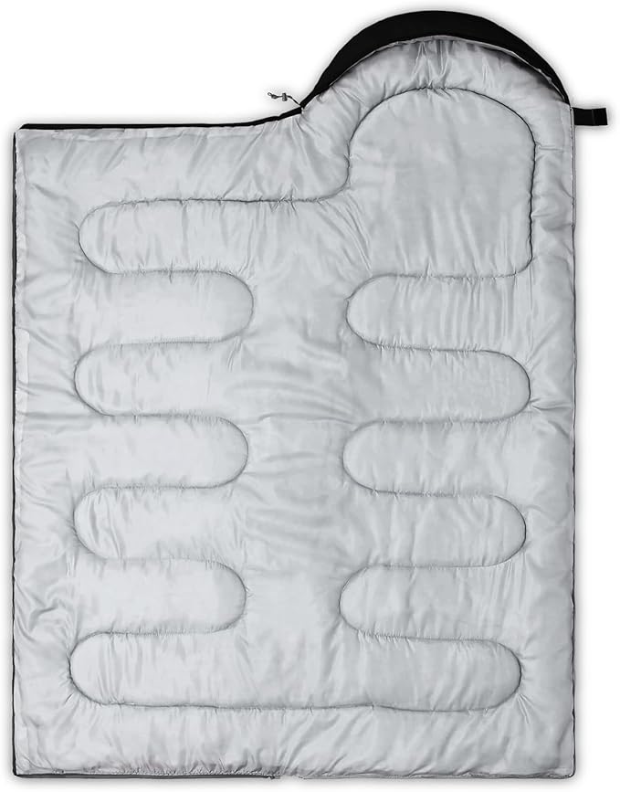 AILONEN Boys Sleeping Bag for Camping,Nautical Anchor,Lightweight & Waterproof,3 Season Warm & Cool Weather,Navy Blue Sleeping Bags for Kids Men Travelling,Outdoors