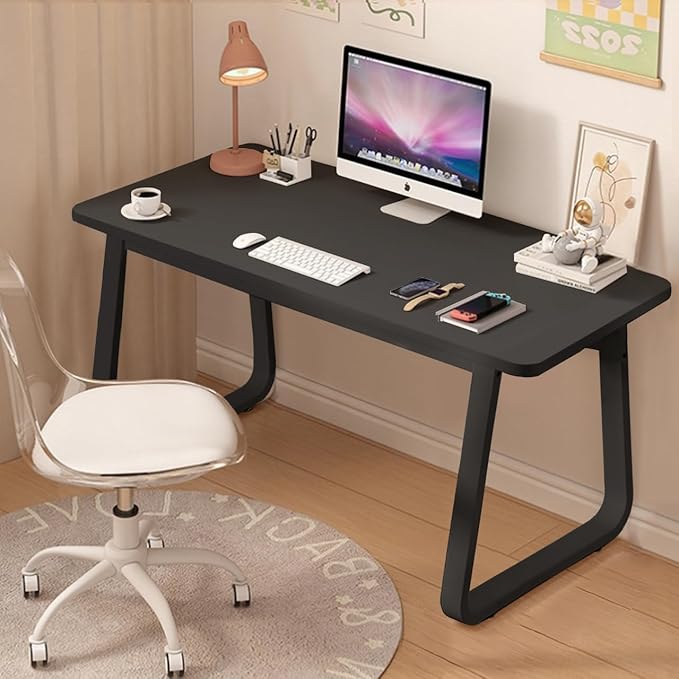 Computer Desk Modern Simple Style Desk for Home Office, 47.2 inch Small Writing Table or Bedroom