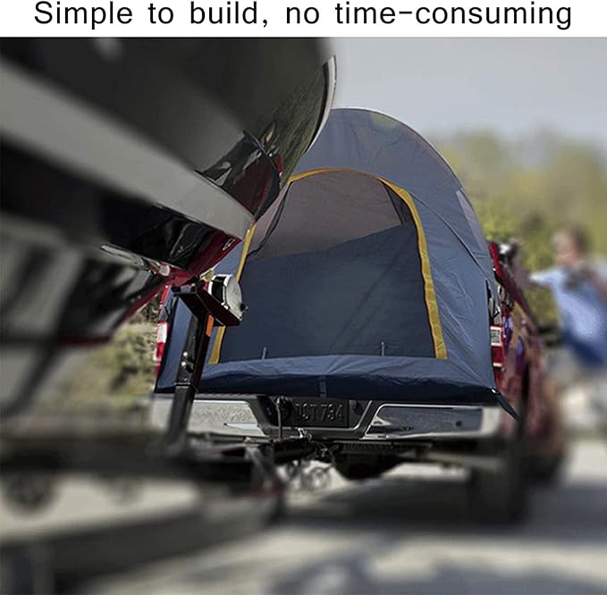 Camping Tent,Truck Car Tents Waterproof & Windproof Truck Bed Tent for Outdoor Self-drivingTour Camping - Easy to Assemble & Carry Bag Included Hopeful
