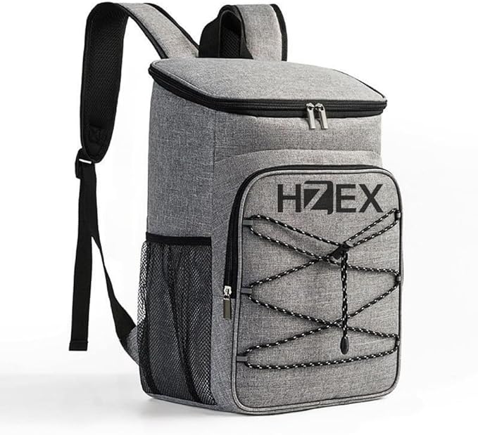 25L Insulated Cooler Backpack – Leak Proof Travel Back Pack Cooler for Hiking, Camping, Beach, Picnic & Outdoor Adventures – Large Capacity Soft Cooler Bag for Men & Women, Keep Food - Drink Cold