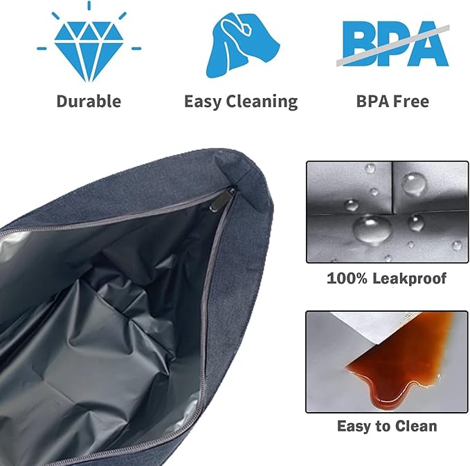 Insulated Cooler Bag, Large Insulated Bag, Reusable Shopping Bags, Leakproof Soft Cooler with BagsBottle Opener, Suitable for Supermarket Shopping, Travel,Beach,Family Picnic,Camping