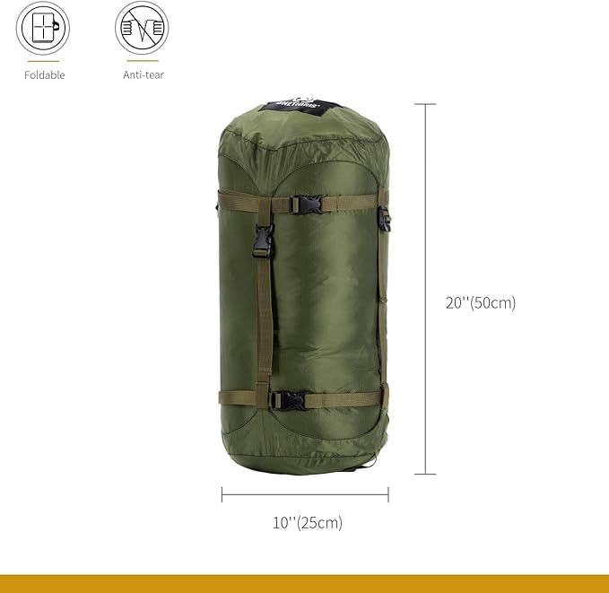 OneTigris Sleeping Bag Compression Stuff Sack, 25L