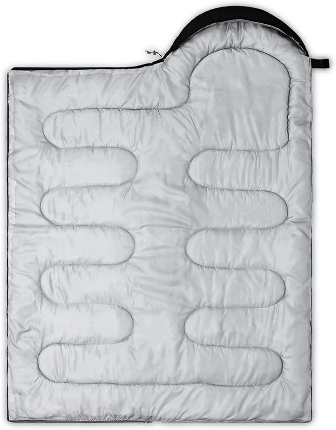 HOSIMA Dear Hunting Pattern Cold Weather Sleeping Bags for Adults,Black Light Weight Sleeping Bags for Kids Adults,WaterProof Sleeping Bags for Outdoors Hiking.