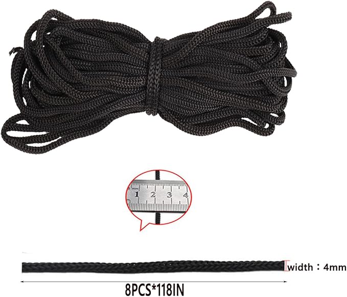 BEINUOYI Inflatable Replacement Accessories, 24pcs Black Plastic Stakes, Tethers & Hooks for Outdoor Tents, Camping, Gardens & Festive Decorations