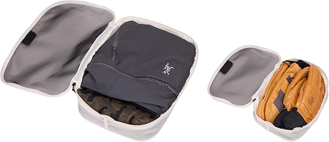 Thule Packing Cube Set, Includes Medium & Small Cubes, Transparent Fabric, Organize Clothing, Easy to Pack