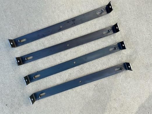 Sandbaggy 12" x 3/4" Concrete Spreader Cleats - 3/4" Plywood - Form Clips - Black Annealed Steel - Maintains Consistent 12 inch Wall Thickness (12" Walls, 3/4" Ends, 50, Count)