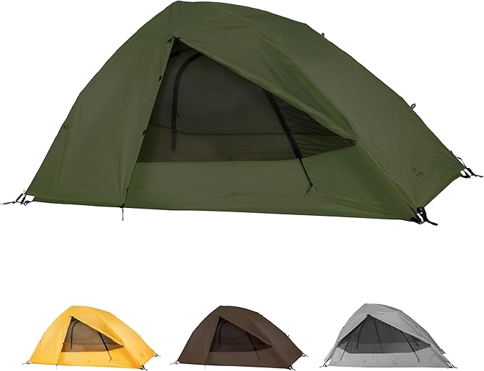 Teton Sports Vista Quick Tent; Dome Camping and Backpacking Tent; Easy Instant Setup; Clip-On Rainfly Included