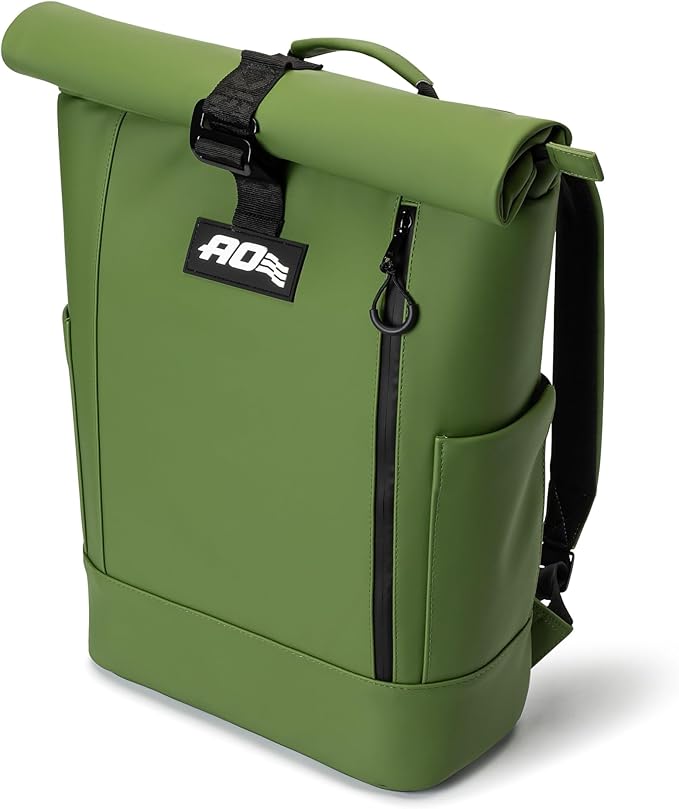 AO Coolers Nomad Backpack Cooler, Water Resistant, Roll-Top and Insulated
