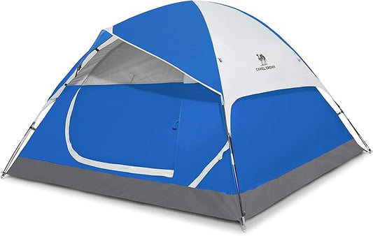 CAMEL CROWN 4/6 Person Tent Waterproof Lightweight Portable Backpacking Tent for Outdoor Camping Hiking