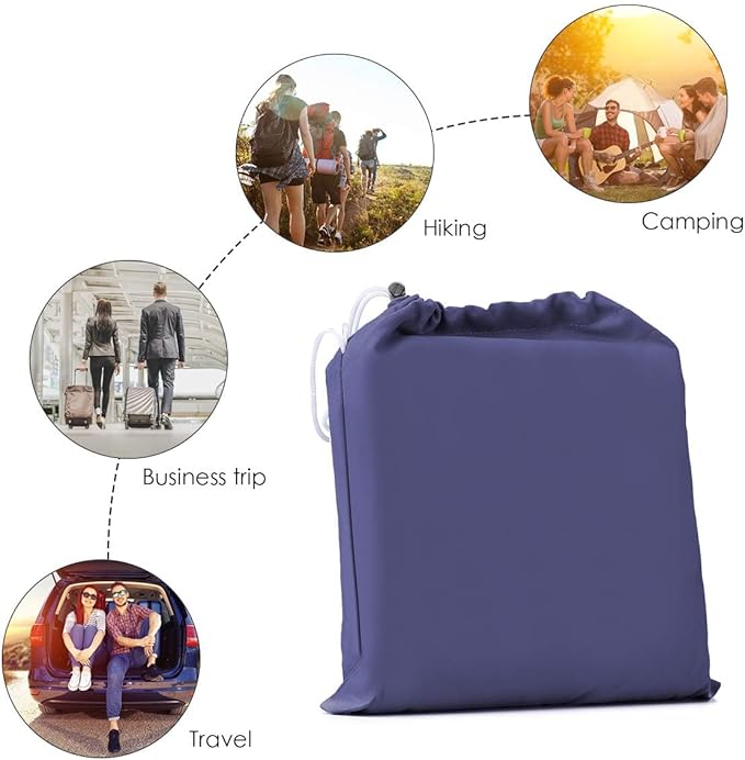 Sleeping Bag Liner Camping Travel Home Bed Sheet Lightweight Breathable Hotel Compact Sacks