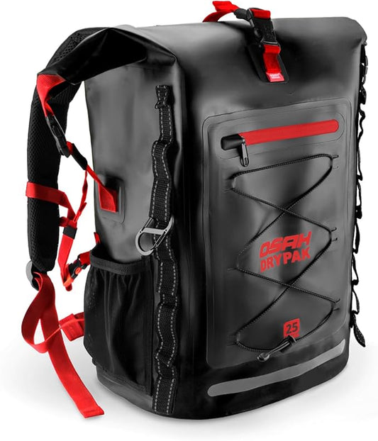 Waterproof Backpack Dry Bag 25L/35L/55L/85L – Heavy Duty Roll-Top Hiking Backpack Sack Keeps Gear Dry for Travel, Kayaking, Boating, Camping, Rafting and Fishing