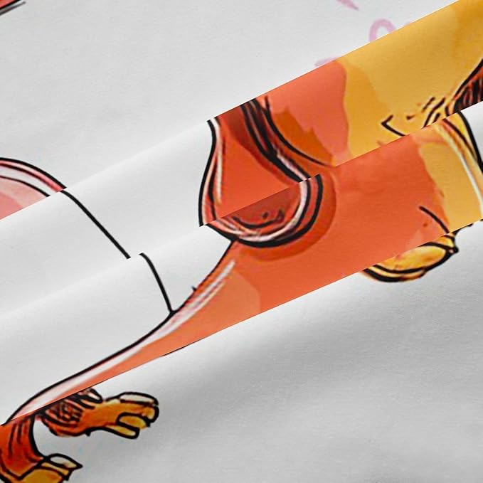 Dachshund Cute Dog Window Curtain | Holiday Party Window Treatment Curtain for Kids Bedroom Decor,Colorful Balloon Curtains Kids Cartoon Living Room Top 2 Panels,38Wx45L