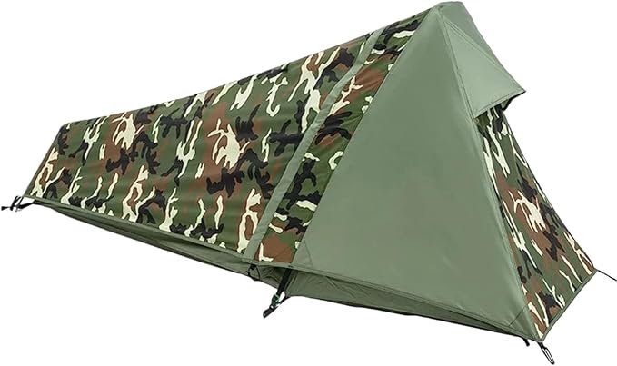 4-Season Ultralight Single Person Tunnel Tent - Waterproof Hiking Backpacking Sleeping Bag Camping Travel Shelter
