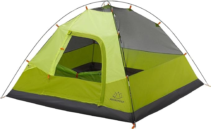 Mountain Summit Gear Campside Dome Tent, 3/4/6-Person Camping Tent, Camping Gear for The Outdoors, Backpacking Tents for Camping (by Caddis Sports Inc.)