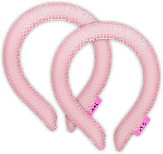 SpeedUSA Insta Speed Neck Coolers (2-Pack) (PinkDot & PinkDot)