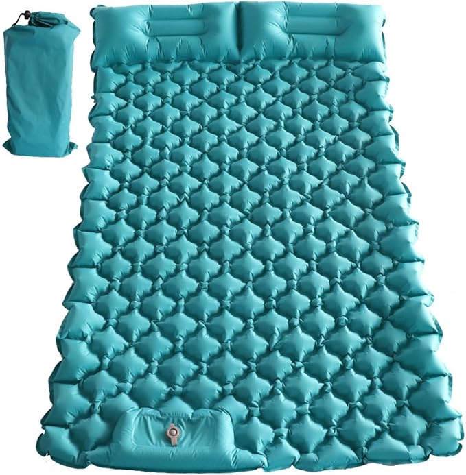 icepac Sleeping Pad Ultralight Inflatable Sleeping Pad for Camping，Built-in Pump, Ultimate for Camping, Hiking,Lightweight Inflatable Sleeping pad