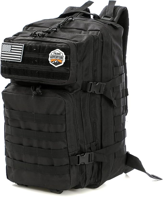 45L Outdoor Molle Backpack – Modular Military Tactical Gear Pack for Hiking, Camping & Travel