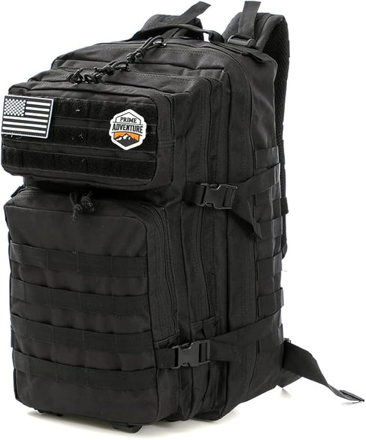 45L Outdoor Molle Backpack – Modular Military Tactical Gear Pack for Hiking, Camping & Travel