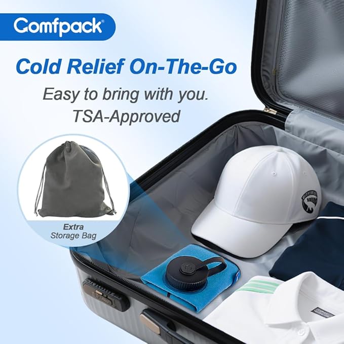 Large Refillable Ice Bag for Injuries, FSA Eligible, 14.5" x 10.6" Travel Ice Water Bag with Straps for Cold Therapy, Ice Pack Pain Relief for Swelling, Inflammation, Arthritis, Muscle