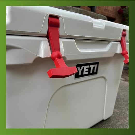 Beast Cooler Accessories 2 Pack Replacement Lid Latches Compatible with Yeti and RTIC Coolers - Ergonomic, Heavy-Duty Design Enhances Durability, Grip, and Style for All Yeti and RTIC Cooler Models