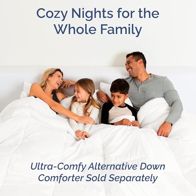 Full XL Bed Sheet - 4 Piece Full XL Bed Sheets Set - Soft, Breathable & Cooling - Hotel Luxury Bedding for Women, Men, Kids, Teens, Boys & Girls - Deep Pockets, Fade and Wrinkle Free - Antique White