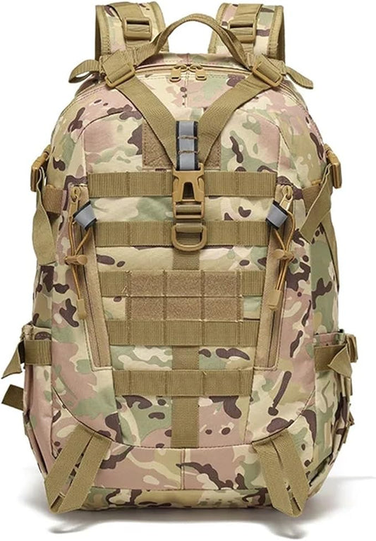 Camping Backpack Men's Bag Travel Bags Climbing Rucksack Hiking Outdoor Reflective(CP)