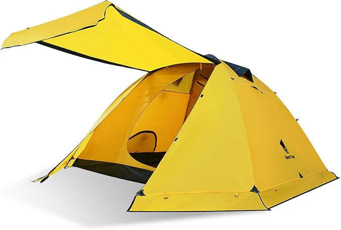GEERTOP 4 Person 4 Season Tent for Camping Waterproof Double Layer Easy Set Up Family Tent for Camping Hiking Backpacking Outdoor Travel
