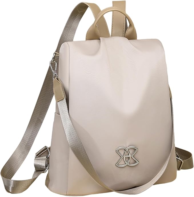 Anti-Theft Leisure Backpack | Multi-Purpose Large Capacity Lightweight Shoulder Bag | Classic Nylon Crossbodys Bags for Female Male