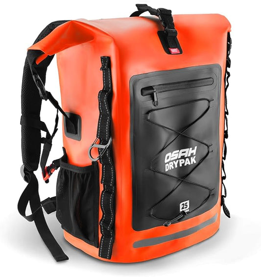 Waterproof Backpack Dry Bag 25L/35L/55L/85L – Heavy Duty Roll-Top Hiking Backpack Sack Keeps Gear Dry for Travel, Kayaking, Boating, Camping, Rafting and Fishing
