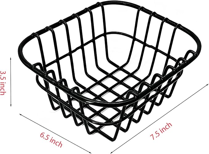 Cooler Basket for YETI Roadie 15 Hard Cooler, Small Basket Dry Goods Wire Cooler Rack Storage Will Keep Smaller Items Dry and Stay Goods High for Roadie 15, Ice Chest Good to Hold Fruit, etc.
