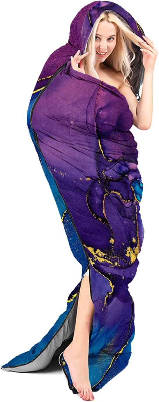 Sleeping Bags for Adults and Kids Camping Sleeping Bags for Girls and Boys Lightweight Waterproof Cold/Warm 3-Season Outdoor Travel with Compression Bags
