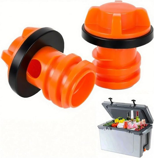 Cooler Drain Plug, 2 Pack Cooler Plug Replacement Parts Accessories Leak-Proof Drain Plugs Compatible with Yeti Roadie, Tundra, RTIC, Tank Coolers