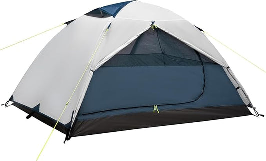 1–2 Person Backpacking Tent, Lightweight Waterproof Camping Tent with Rainfly, Easy Setup Portable Hiking Tent for Outdoor Camping