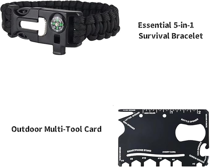 Camping Cookware Mess Kit, 13 pcs Backpacking Cookware Set, Lightweight Camping Pots and Stove Set for 1-2 Person, Outdoor Cooking Gear Ideal for Camping, Hiking, Backpacking and Picnic